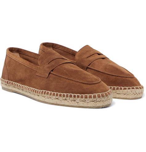 prada silver espadrilles|brown suede espadrilles men.